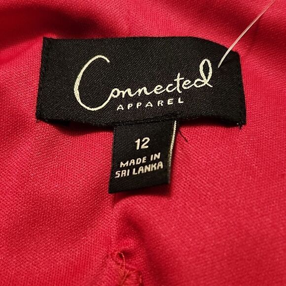 BRAND NEW CONNECTED APPAREL ROUND-NECK SLEEVELESS FLORAL LACE SHEATH DRE… - Picture 12 of 13